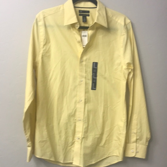 GAP Other - Gap slim fit yellow striped shirt size medium.NWT